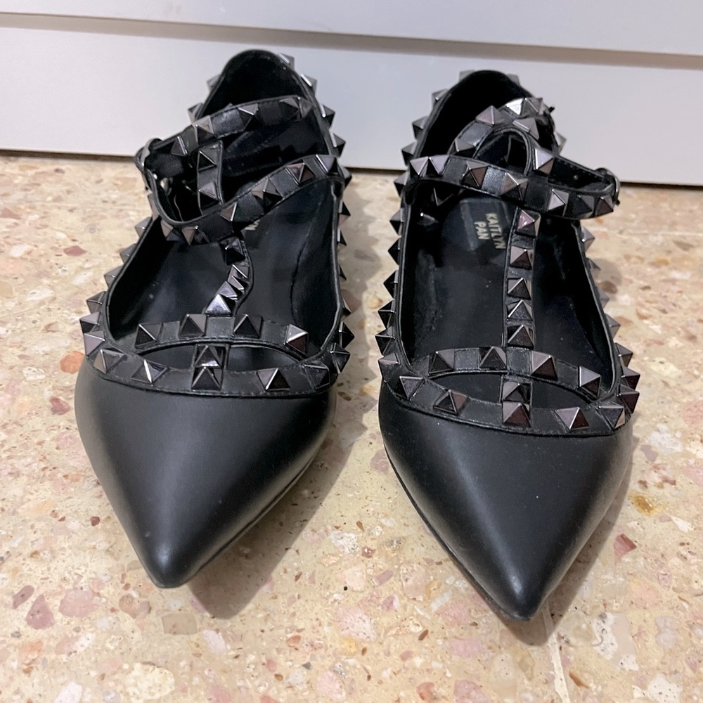 Kaitlyn Pan Rockstud Flats